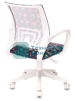 Кресло Бюрократ BuroKIDS 1 W мультиколор, ткань, 120 кг