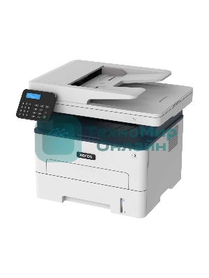 МФУ лазерное Xerox B225 (B225V_DNI), A4, ч/б, печ. до 34 стр/мин., скан. до 23 стр/мин. (ч/б) 7 стр/мин. (цвет), 600x600dpi, USB, RJ-45, Wi-Fi