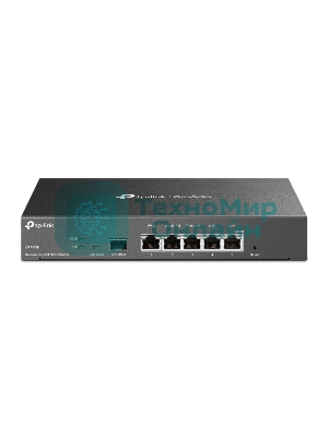 Маршрутизатор TP-Link Gigabit multi-WAN VPN router, 1 Gb SFP WAN,1 Gb RJ-45 WAN, 2 Gb WAN/LAN, 2 Gb fixed LAN ports