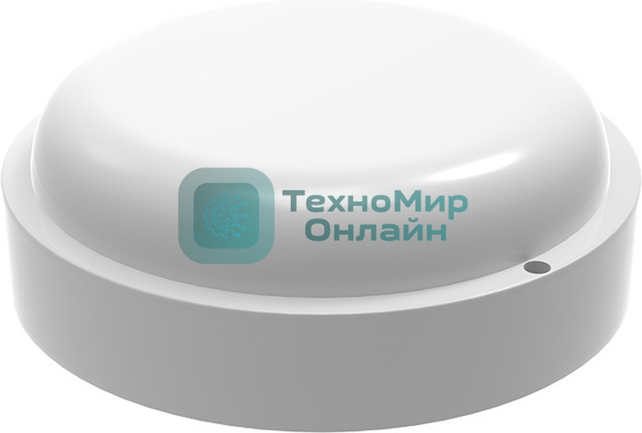 Светильник Gauss ЖКХ 126411212-DMS 12Вт 4000K белый опал датч.движ.