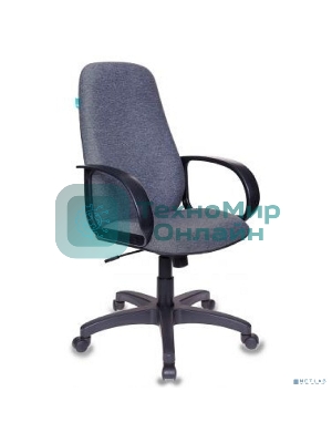 Кресло Бюрократ CH-808AXSN/Grey 10-128 темно-серый, ткань