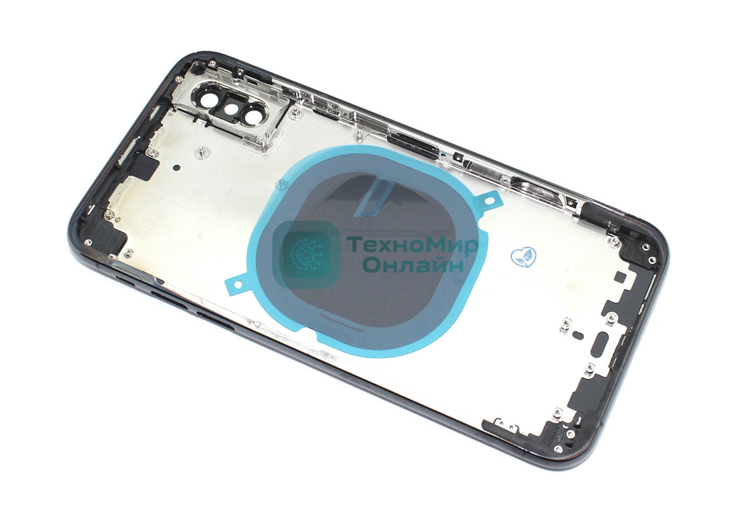 Задняя крышка (корпус) в сборе с рамкой для Apple iPhone Xs черный
