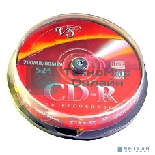 Диск CD-R VS (PERFEO) 700 Mb, 52x, Cake Box (10), (10/250).