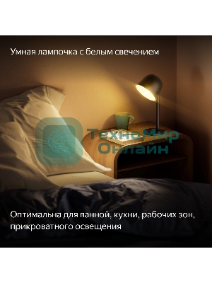 Умная лампа Yandex YNDX-00551 E27 9Вт 806lm (упак.:1шт)