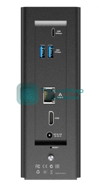 Система хранения данных TerraMaster F8 SSD Plus tower NAS 8C 3,8Ghz/16Gb(upto 32Gb)/TRAID Plus,RAID0,1,10,5,6,JBOD/up to 8 PCIe SSD(M.2 2280 NVMe)/3xUSB3.2/HDMI/1x10G RJ-45/iSCSI/1xPS/1YW