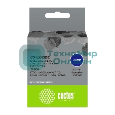 Картридж ленточный Cactus CS-LK4SBE черный шрифт, серебристый матовый фон (12 мм, 9 м) для Epson LW300/LW400/LW700/LW600P/LW1000P/K400/Z700/Z900