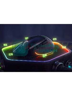 Мышь беспроводная/проводная Razer Basilisk V3 Pro 35K черный, 35000 dpi, радиоканал, Bluetooth, USB, кнопки - 11