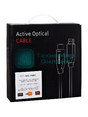 Активный оптический кабель HDMI 19M/M,ver. 2.1, 8K@60 Hz 20m Telecom TCG2120-20M