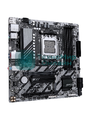 Материнская плата Gigabyte B840M DS3H, AM5, AMD B840, 4xDDR5, 4xSATA, 2xM.2, 1xPCIe 4.0 x16, 1xPCIe 3.0 x4, 2xDP, 1xHDMI, 1x2.5Gb LAN, 3xUSB-A 5Gbps, 8xUSB-A 2.0, 1xUSB-C 5Gbps, 3x3.5 мм, 7.1, mATX