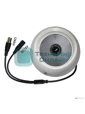 Внутренняя купольная мультиформатная 4 в1 видеокамера Tantos TSc-E2HDf (2.8) 