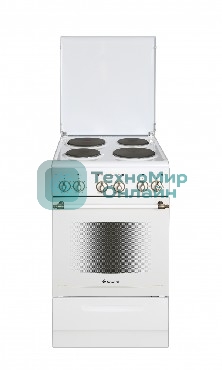 Плита электрическая Gefest ЭП Н Д 5140-01 0121 белый, конфорок 4 шт, духовка 55 л, 50 см x 85 см x 58.5 см