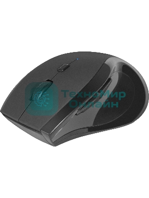 Мышь беспроводная Defender Accura MM-295 черный, 1600 dpi, радиоканал, USB, кнопки - 6