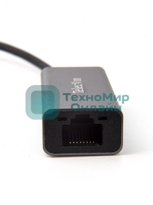 Кабель-переходник USB 3.0 (Am) --> LAN RJ-45 Ethernet 1000 Mbps, Aluminum Shell,Telecom TU312M