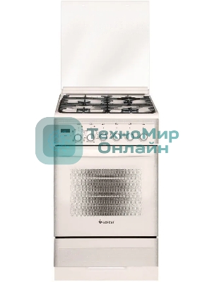 Плита комбинированная Gefest ПГЭ 5302-04 0267 бежевый, конфорок 4 газовых, духовка 55 л, 50 см x 85 см x 58.5 см