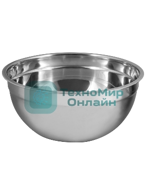 Миска из нерж стали, модель BOWL-RING-26, р-р 26x12 см, объем - 4 л, тм Mallony