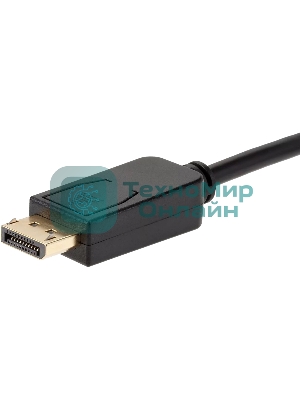 Кабель-переходник Mini DisplayPort M -> DisplayPort M 4K*60 Hz 1,8 м VCOM CG682-1.8M