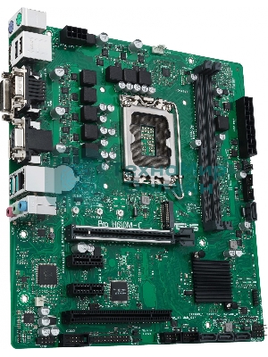 Материнская плата ASUS Pro H610M-C-CSM, LGA 1700, Intel H610, 2xDDR5, 4xSATA, 1xM.2, 1xPCIe 5.0 x16, 2xPCIe x1, 1xPCI, 1xHDMI, 1xDP, 1xDVI-D, 1xVGA, 1x 1Gb LAN, 2xUSB-A 3.2 Gen 2, 2xUSB-A 2.0, 3x3.5 мм, 7.1, mATX