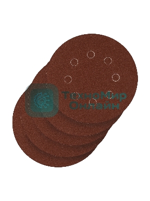 Круг абразивный Сибртех на ворсовой подложке под 