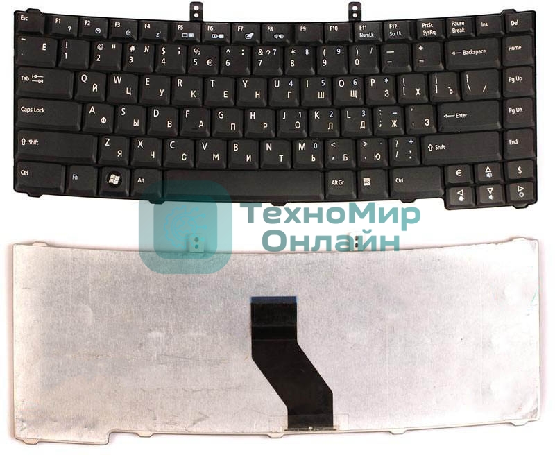 Клавиатура для ноутбука Acer Extensa 4220 4230 4420 4630 5220 5620 черная