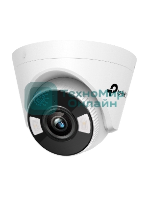 Турельная IP камера 4MP Full-Color Turret Network Camera