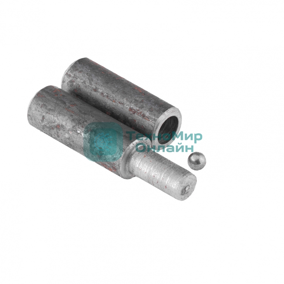 Петля гаражная с шаром Сибртех d 18, 100 мм, 4 шт.