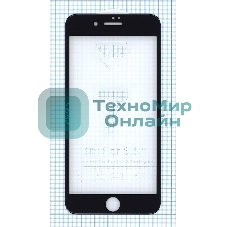 Защитное стекло 4D для Apple iPhone 7/8 Plus черный