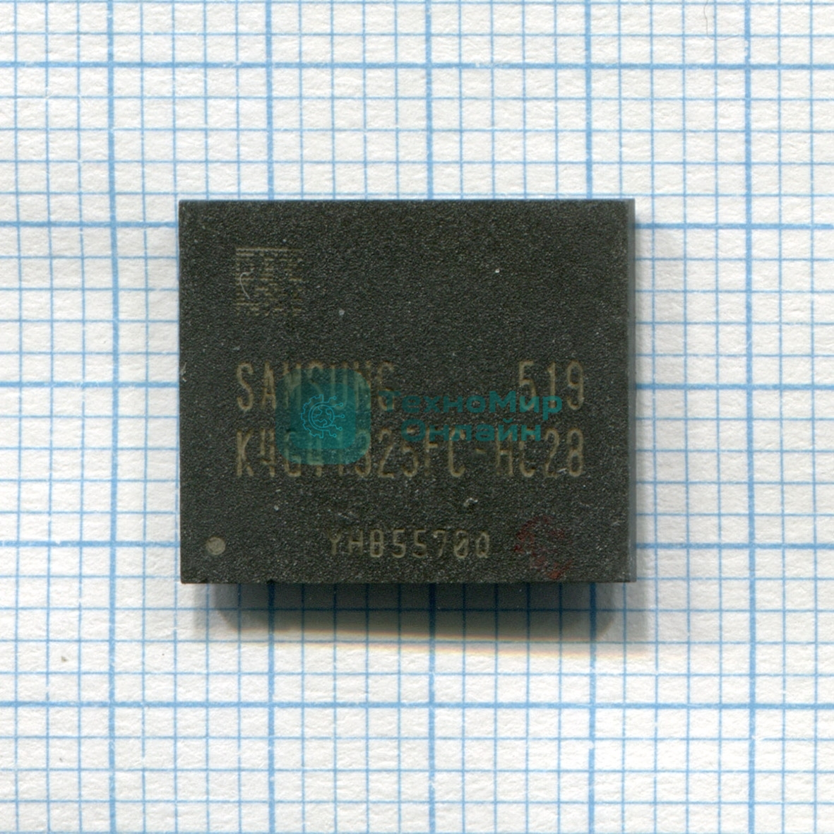 Видеопамять GDDR5 Samsung K4G41325FC-HC28