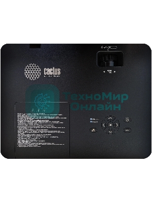 Проектор Cactus CS-S2.B 3LCD 40000Lm LS 4000Lm ANSI (1024x768) 15000:1 ресурс лампы:10000часов 1xUSB typeA 2xHDMI 4.7кг