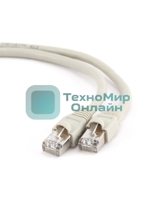 Патч-корд FTP Cablexpert cat.6, 7.5м, литой, многожильный, серый