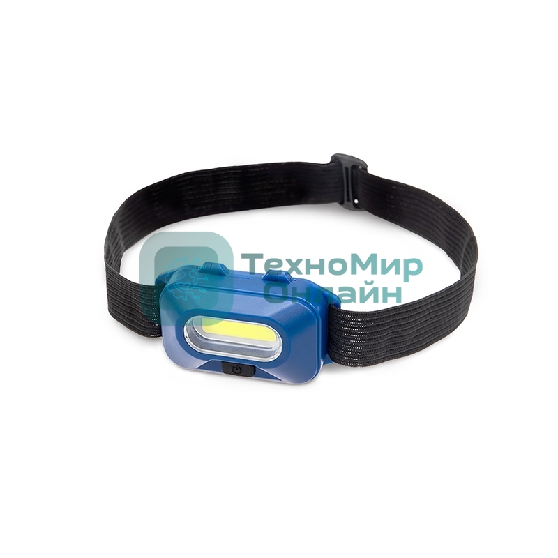 Фонарь налобный Rexant СОВ + улучшенный рефлектор, с ремнем, 3 х ААА