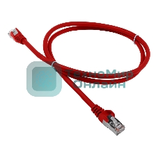 Патч-корд LANMASTER LSZH FTP cat.5e, 3.0 м, красный
