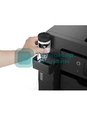 МФУ струйное Epson M15140 (C11CJ41404), A3+, ч/б, печ. до 25 стр/мин., скан. до 26 стр/мин., 2400 x 4800 dpi (печать) 1200x2400dpi (скан.), USB, RJ-45, Wi-Fi