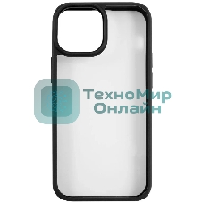 Чехол для Apple iPhone 13 mini Usams US-BH768 прозрачный/черный (УТ000028113)