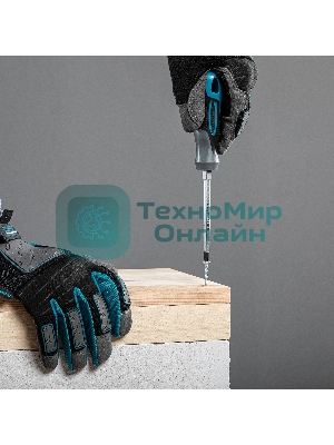 Отвертка Gross PH2 x 100 мм, S2, трехкомпонентная ручка