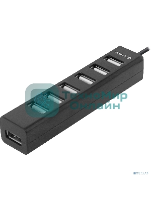 Концентратор USB Defender Quadro Swift USB2.0, 7 портов
