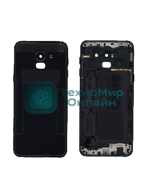 Задняя крышка для Samsung Galaxy J6 2018 SM-J600F черный