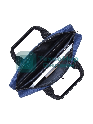 Сумка для ноутбука ExeGate EX264613RUS Office F1590 Dark-Blue, темно-синяя, полиэстер, для ноутбуков до 15.6