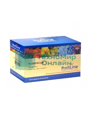 Картридж лазерный ProfiLine PL-Q5951A для принтеров HP Color LJ 4700/4700n/4700dn/4700dtn Голубой 10000 копий
