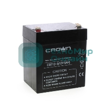 Батарея для ИБП CROWN СВТ-12-5 (12V 5Ah) F2 срок службы 6 лет