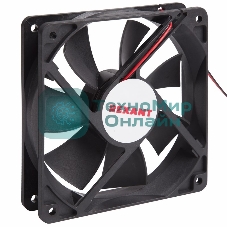 Вентилятор для корпуса Rexant RX 12025MS 24VDC черный, 120 мм, 2200 об/мин, 35 дБ, 2 pin