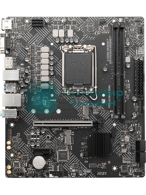 Материнская плата MSI PRO H610M-G, LGA 1700, Intel H610, 2xDDR5, 4xSATA, 1xM.2, 1xPCIe 4.0 x16, 1xPCIe 3.0 x1, 1xHDMI, 1xDP, 1xVGA, 1xRJ45 1Gb, 2xUSB-A 3.2 Gen 1, 4xUSB-A 2.0, 3x3.5мм, 7.1, mATX