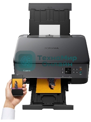 МФУ струйное Canon Pixma TS5340 (3773C107/3773C007), A4, цветное, печ. 13 стр/мин (ч/б) 6.8 стр/мин (цвет), 4800x1200 dpi (принтер) 2400x1200 dpi (сканер), USB; Wi-Fi