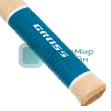 Молоток-гвоздодер Gross AMERICAN HICKORY 10414 200 г, угол 45 магнит обрезиненная рукоятка