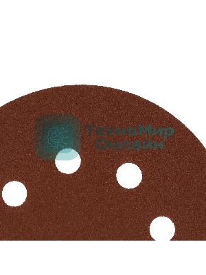 Круг абразивный Сибртех на ворсовой подложке под 