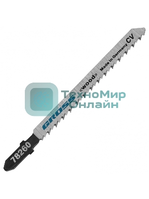 Набор полотен для электролобзика универсальный Gross 5шт.