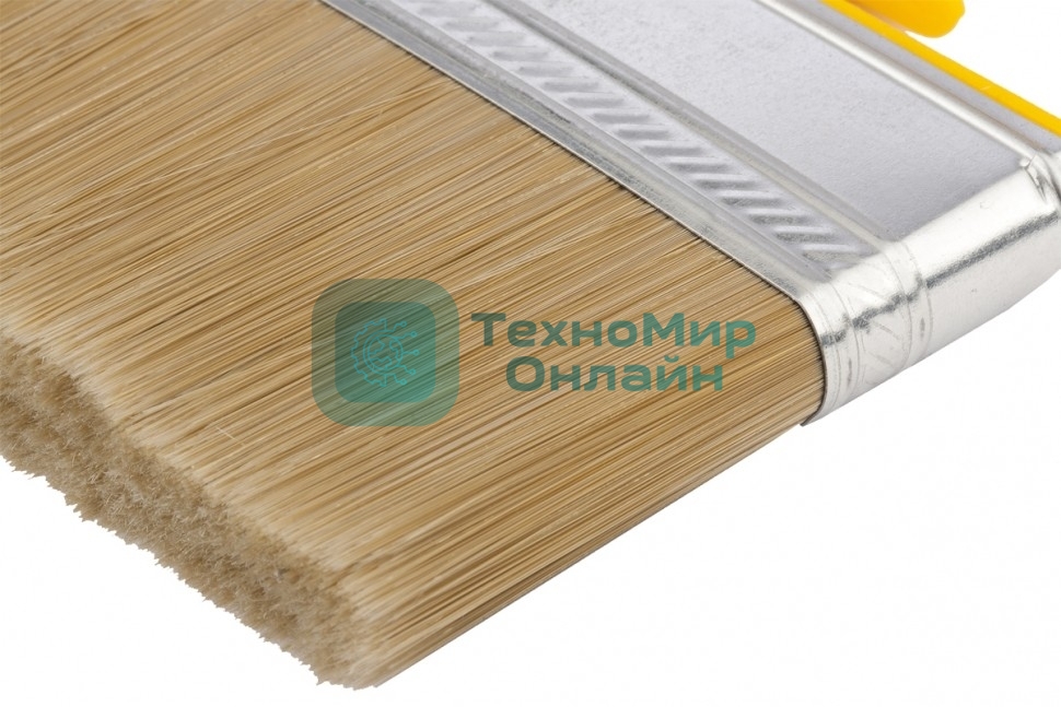 Кисть флейцевая Matrix для лаков, 50х12 мм, искусственная щетина, пластиковая рукоятка