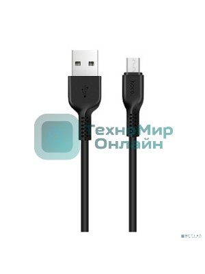 Кабель USB Micro/ HOCO HC-61168 X13/ 1m/ 2A/ Black