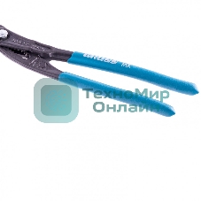 Клещи переставные Gross кнопочный механизм, обливные рукоятки, 250 мм