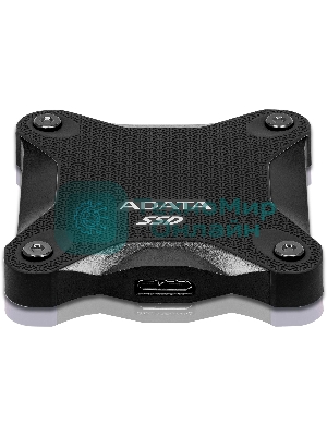 Внешний SSD ADATA SD620, 2TB, USB 3.2 Gen 2 Type-A, R/W 550/480, черный