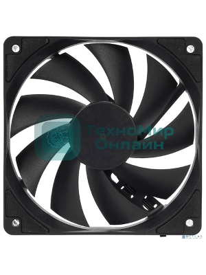 Вентилятор для корпуса Digma DFAN-120-7 черный, 120 мм, 1200 об/мин, 23 дБ, 4 pin